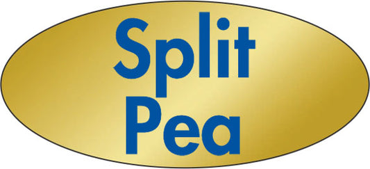 Split Pea Label | Roll of 500
