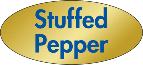 Stuffed Pepper Label | Roll of 500