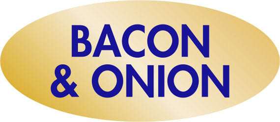 Bacon & Onion Label | Roll of 500