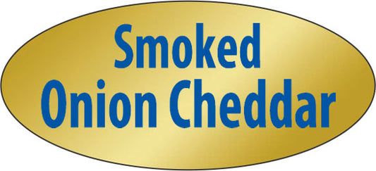 Smoked Onion Cheddar Label | Roll of 500
