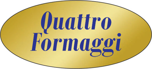 Quattro Formaggi Label | Roll of 500