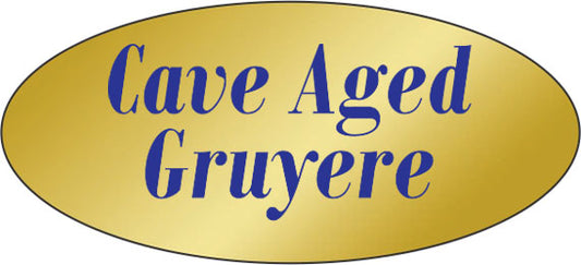 Cave Aged Gruyere Label | Roll of 500