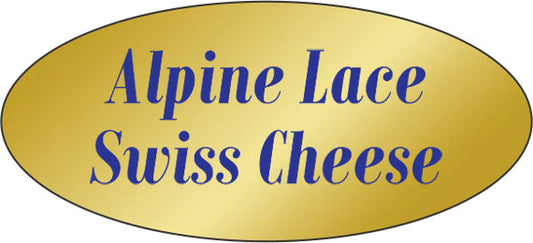 Alpine Lace Swiss Cheese Label | Roll of 500