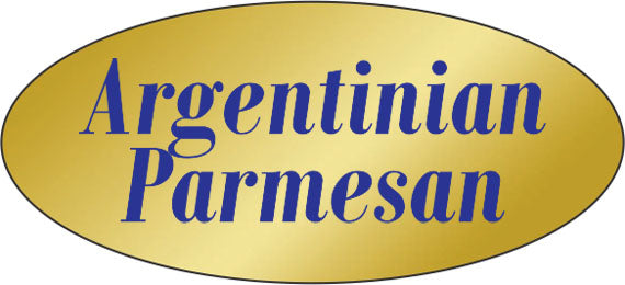 Argentinian Parmesan Label | Roll of 500