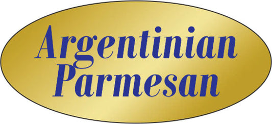 Argentinian Parmesan Label | Roll of 500