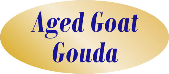 Aged Goat Gouda Label | Roll of 500