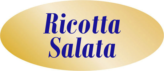 Ricotta Salata Label | Roll of 500