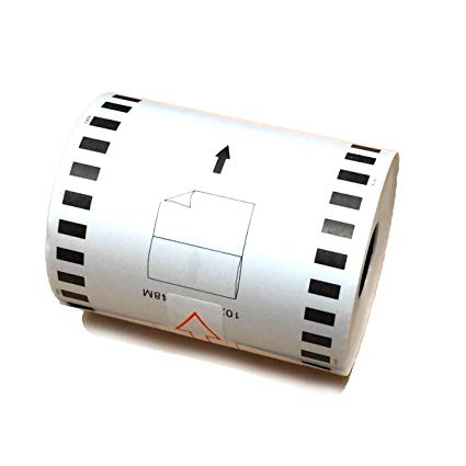 4" x 100' (101mm x 30.4m) Brother DK Continuous Labels (DK-2243)