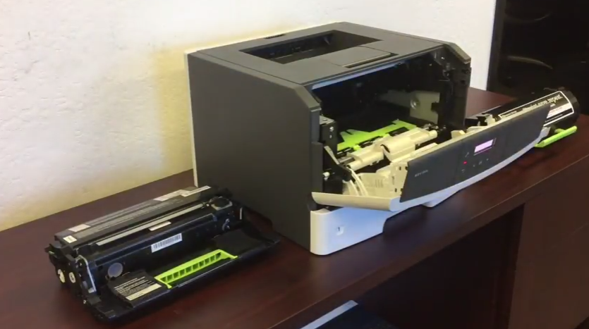 Lexmark MS312dn / MS312dnw: How to Replace the Imaging Unit
