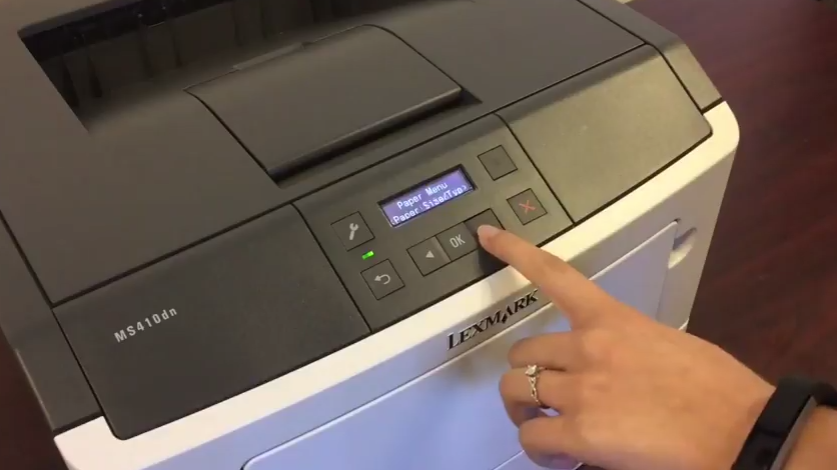 Lexmark MS317dn: How to Print on Labels