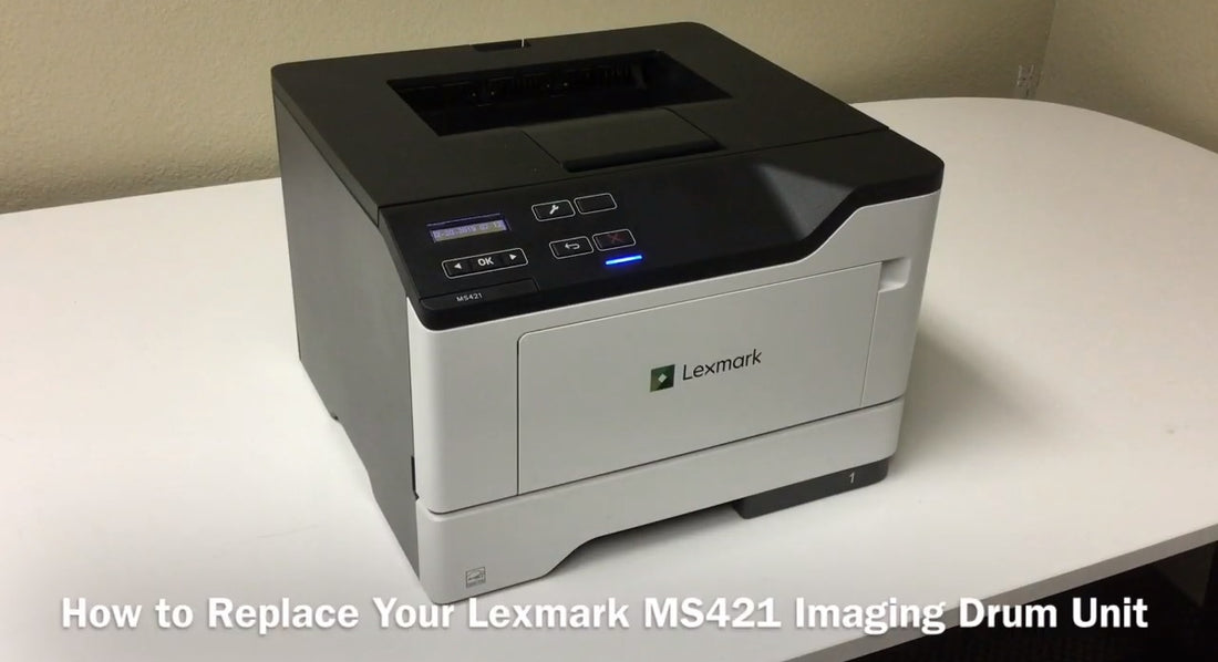 Lexmark MS421: How to Replace Your Imaging Drum Unit