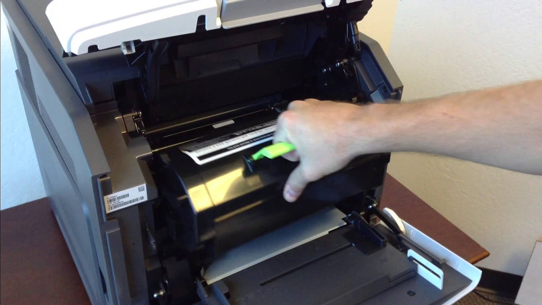 Lexmark MS710n / MS710dn: How to Replace the Toner Cartridge