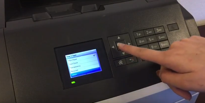 Lexmark MS817 Series: How to Set Your Printer to Print on Labels