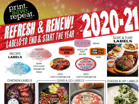 Print.Save.Repeat. is now offering grocery merchandising labels.