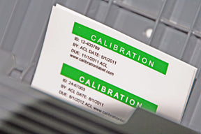 Label Printer Calibration