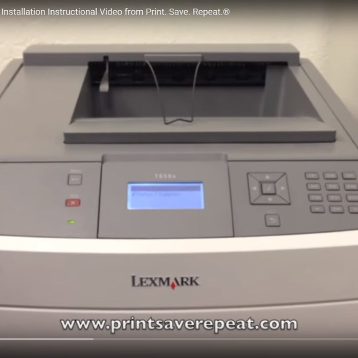 How to Install the Fuser Wand in Your Lexmark T650 Printer