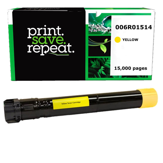 Xerox 006R01514 Yellow Remanufactured Toner Cartridge [15,000 Pages]