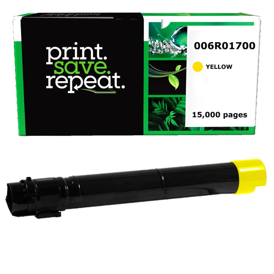 Xerox 006R01700 Yellow Remanufactured Toner Cartridge [15,000 Pages]