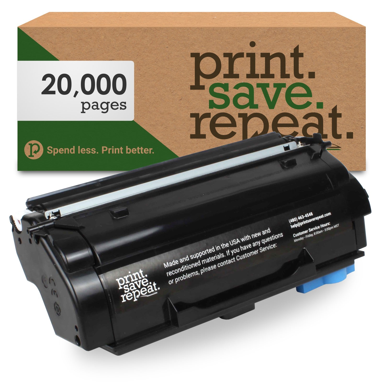 Print.Save.Repeat. Xerox 006R04378 Extra High Yield Remanufactured Toner Cartridge for B305, B310, B315 [20,000 Pages]