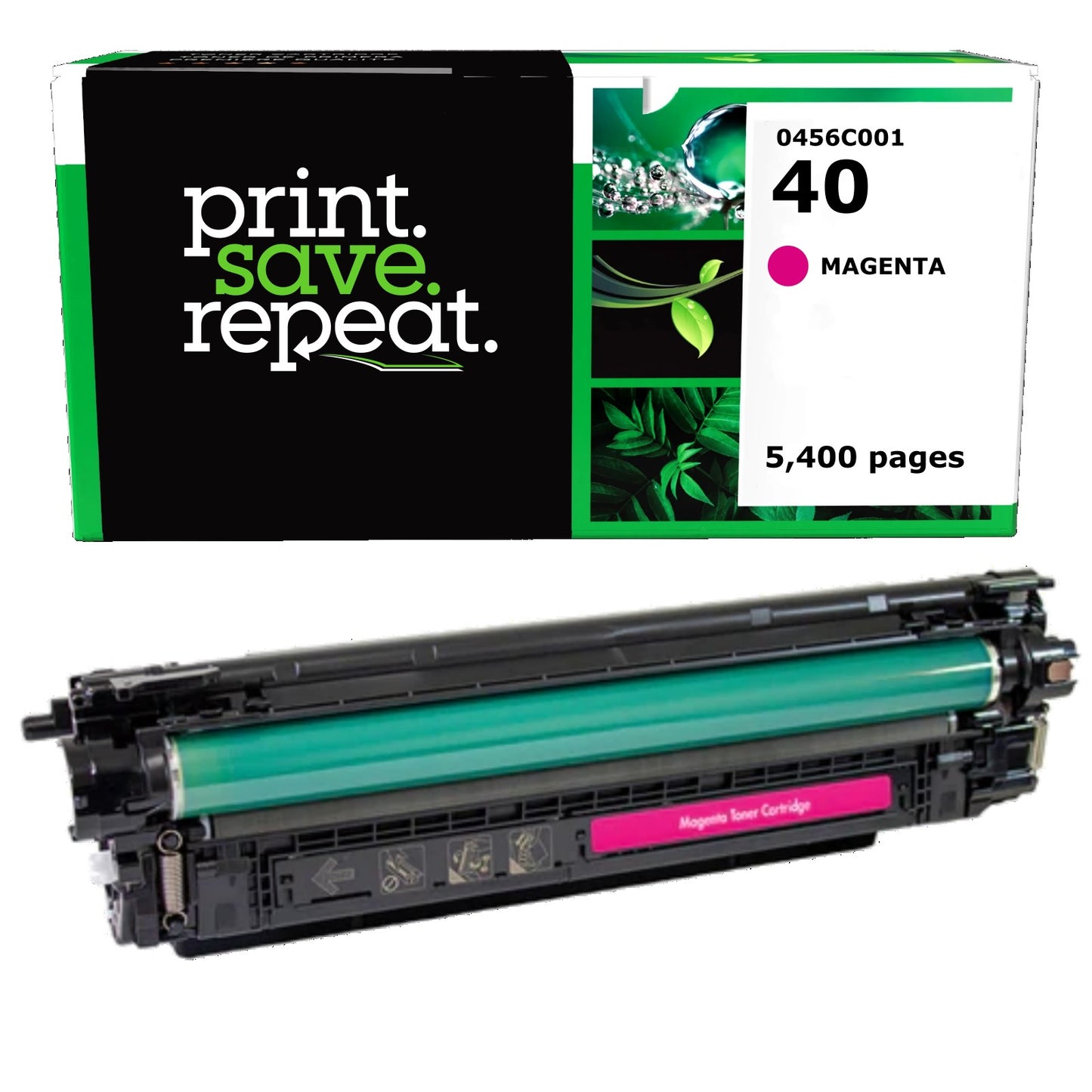 Canon 040 Magenta Remanufactured Toner Cartridge [5,400 Pages]