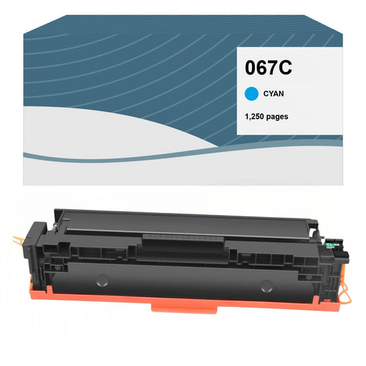 Canon 067 Cyan Compatible Toner Cartridge [1,250 Pages]