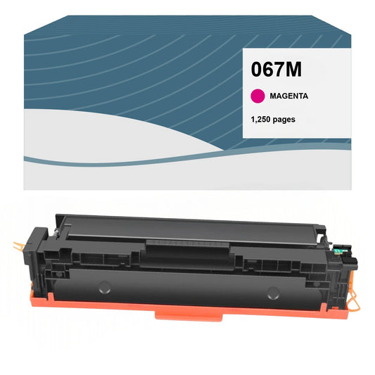 Canon 067 Magenta Compatible Toner Cartridge [1,250 Pages]