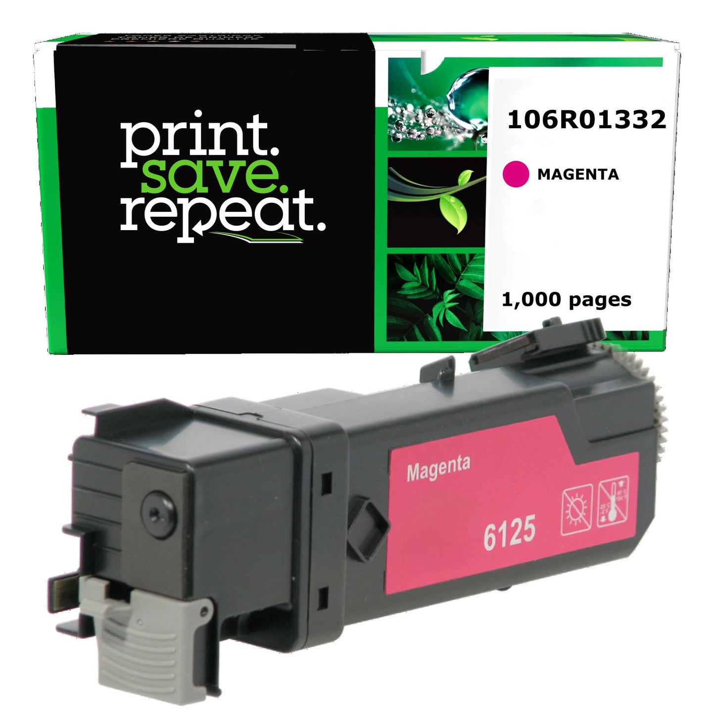 Xerox 106R01332 Magenta Compatible Toner Cartridge [1,000 Pages]