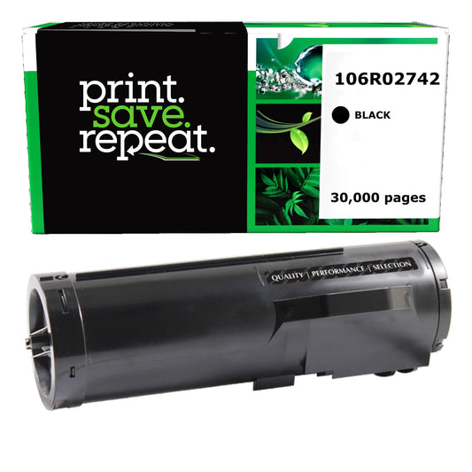 Xerox 106R02742 Extra High Yield Remanufactured Toner Cartridge [30,000 Pages]