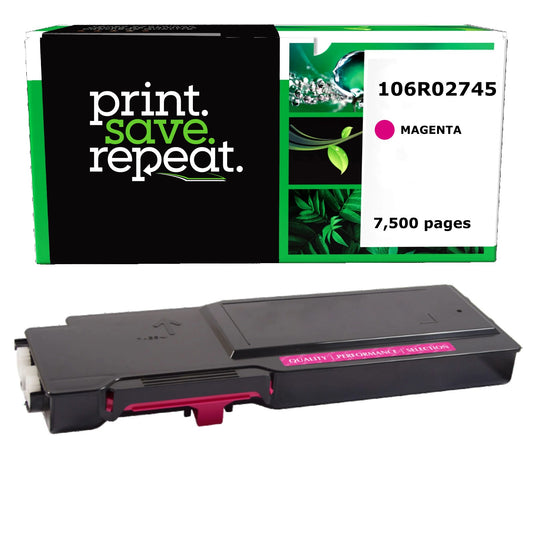 Xerox 106R02745 Magenta Remanufactured Toner Cartridge [7,500 Pages]