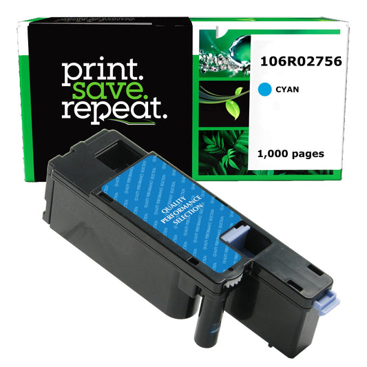 Xerox 106R02756 Cyan Remanufactured Toner Cartridge [1,000 Pages]