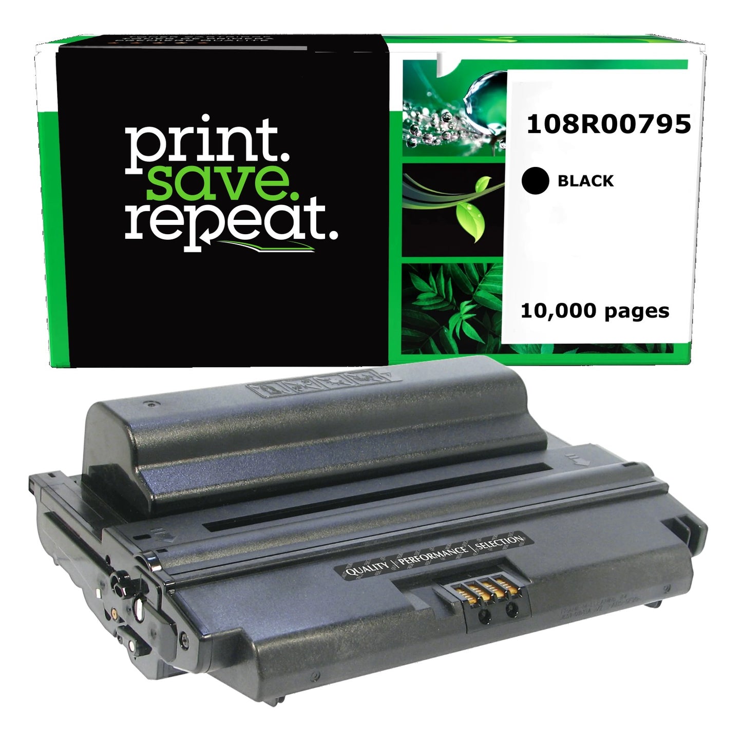 Xerox 108R00795, 108R00793 High Yield Remanufactured Toner Cartridge [10,000 Pages]