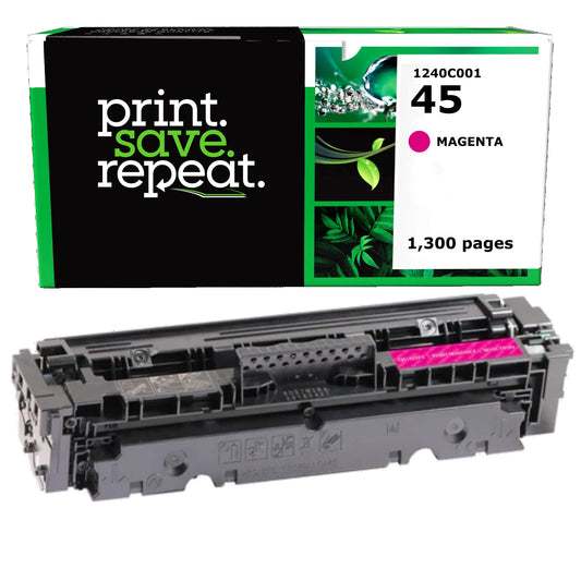 Canon 045 Magenta Remanufactured Toner Cartridge [1,300 Pages]