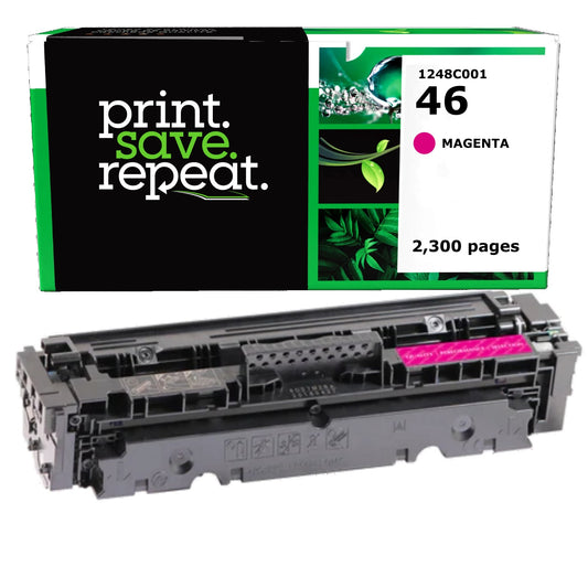 Canon 046 Magenta Remanufactured Toner Cartridge [2,300 Pages]
