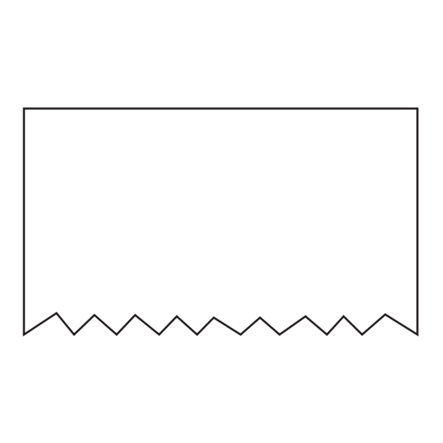 2.71875" x 1020" Toledo Scale Labels | Continuous Roll | 10 Pack | Blank