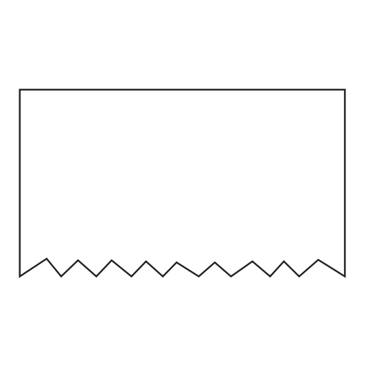 2.71875" x 1020" Toledo Scale Labels | Continuous Roll | 10 Pack | Blank