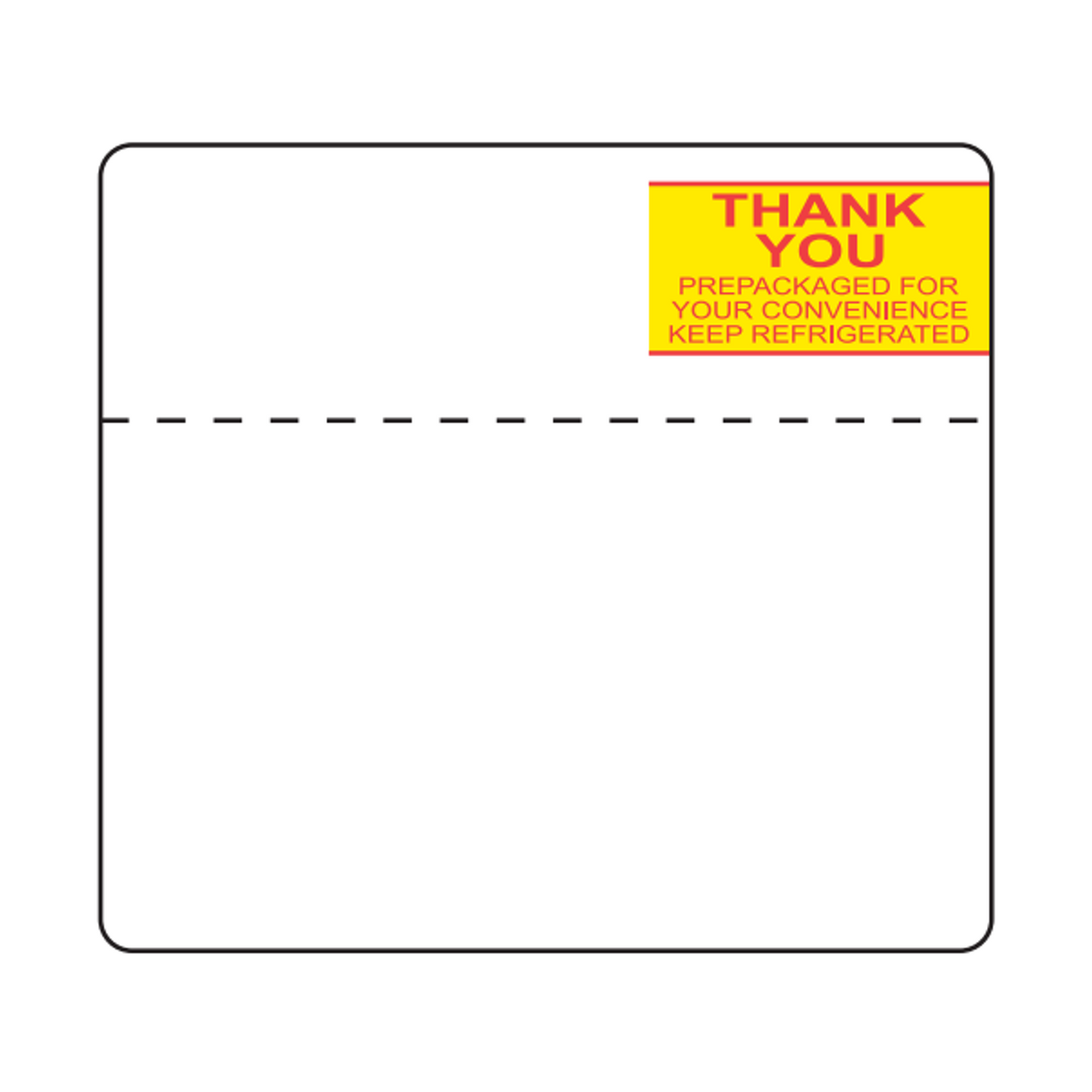 2.625 x 2.375 Toledo Scale Labels | 500 Roll | 30 Pack | Perforated