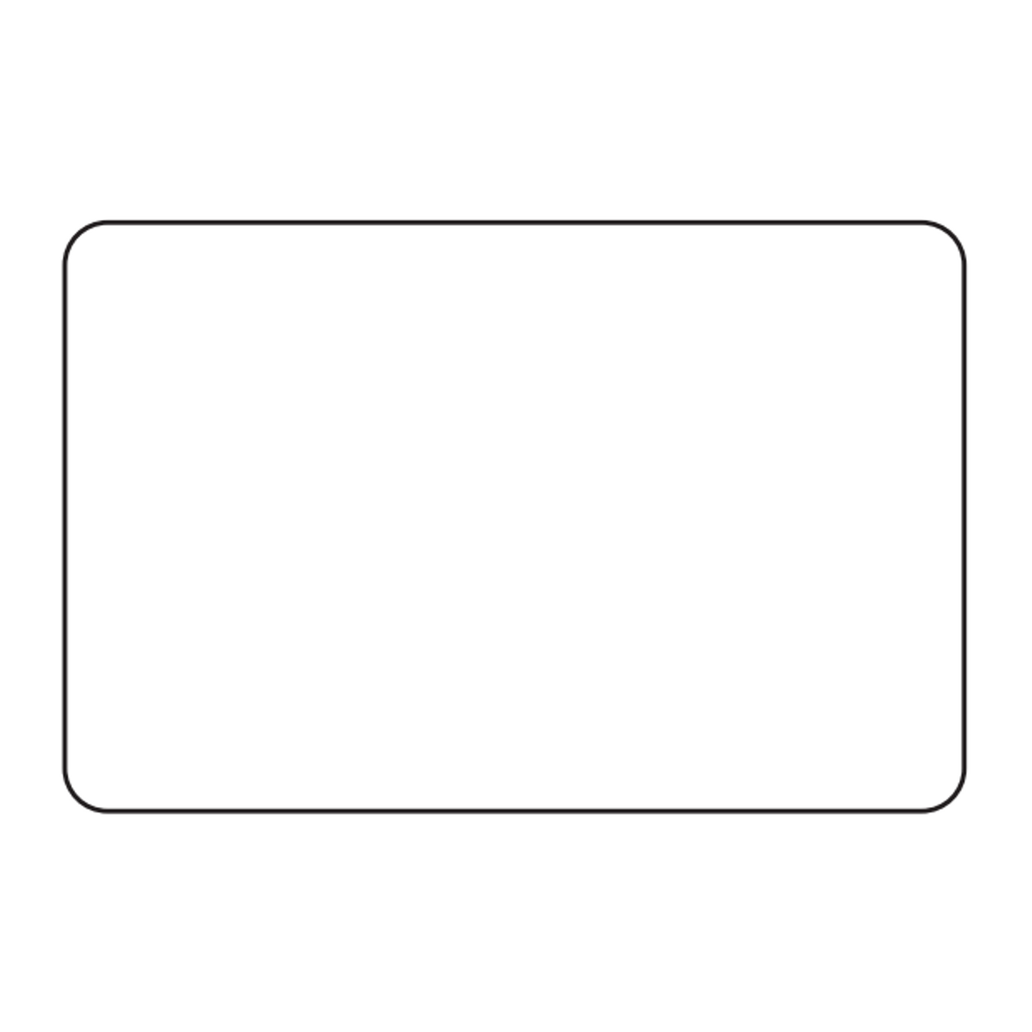 2.625" x 1.718" Toledo Scale Labels | 550 Roll | 10 Pack | Blank