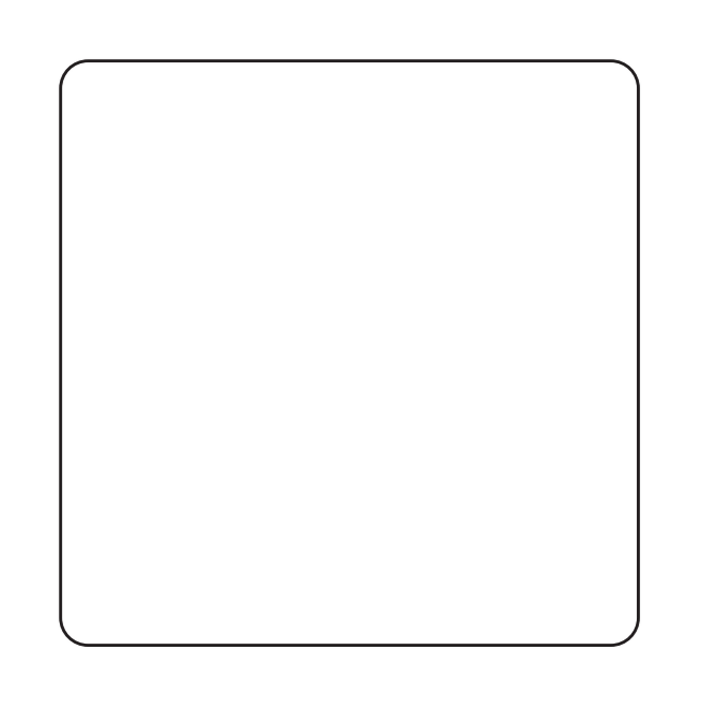 2.625" x 2.656" Toledo Scale Labels | 350 Roll | 10 Pack | Blank