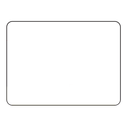 64mm x 47mm Ishida Scale Labels | 800 Roll | 12 Pack | Blank