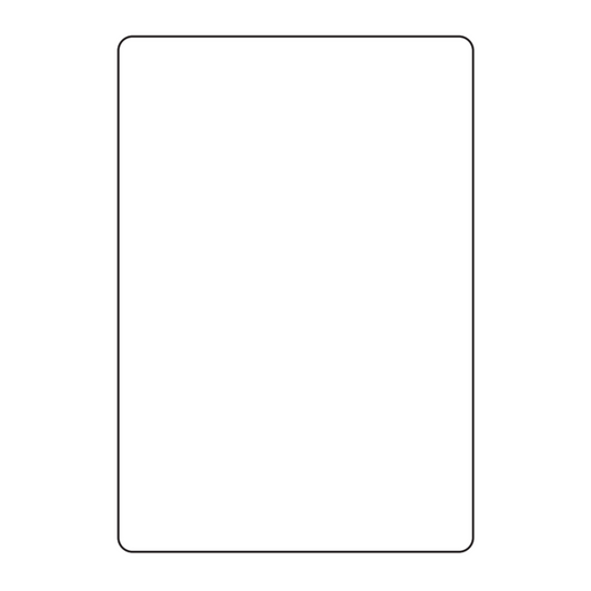 60mm x 85mm Ishida Scale Labels | 450 Roll | 12 Pack | Blank