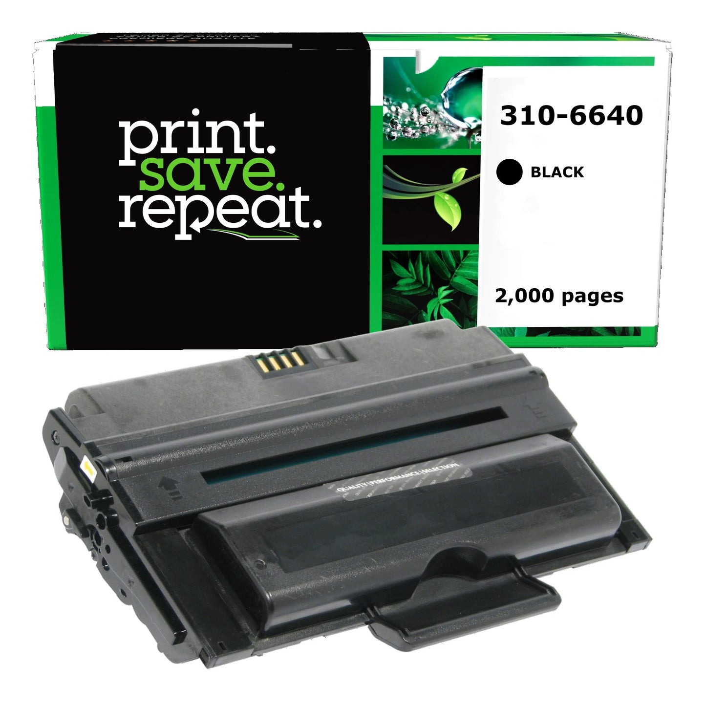 Dell 310-6640, GC502, J9833, 310-7660 Remanufactured Toner Cartridge [2,000 Pages]