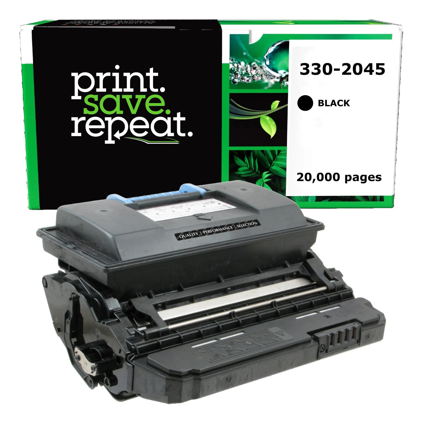 Dell 330-2045, NY313, 330-2044, TR393, HW307 High Yield Remanufactured Toner Cartridge [20,000 Pages]