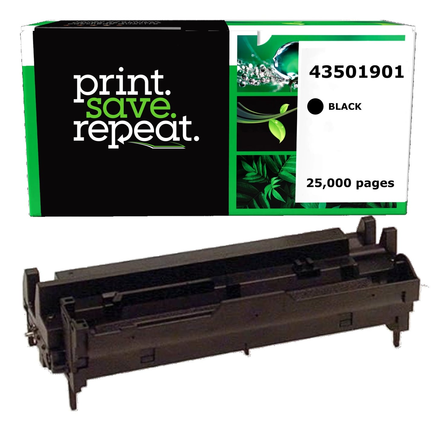 Okidata 43501901 Compatible Drum Unit [25,000 Pages]