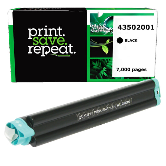 Okidata 43502001 High Yield Compatible Toner Cartridge [7,000 Pages]