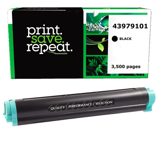 Okidata 43979101 Compatible Toner Cartridge [3,500 Pages]