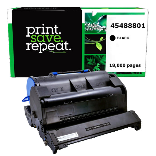 Okidata 45488801 Remanufactured Toner Cartridge [18,000 Pages]
