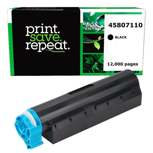 Okidata 45807110 Compatible Toner Cartridge [12,000 Pages]