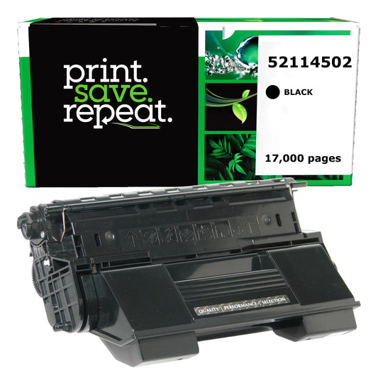 Okidata 52114502 High Yield Remanufactured Toner Cartridge [17,000 Pages]
