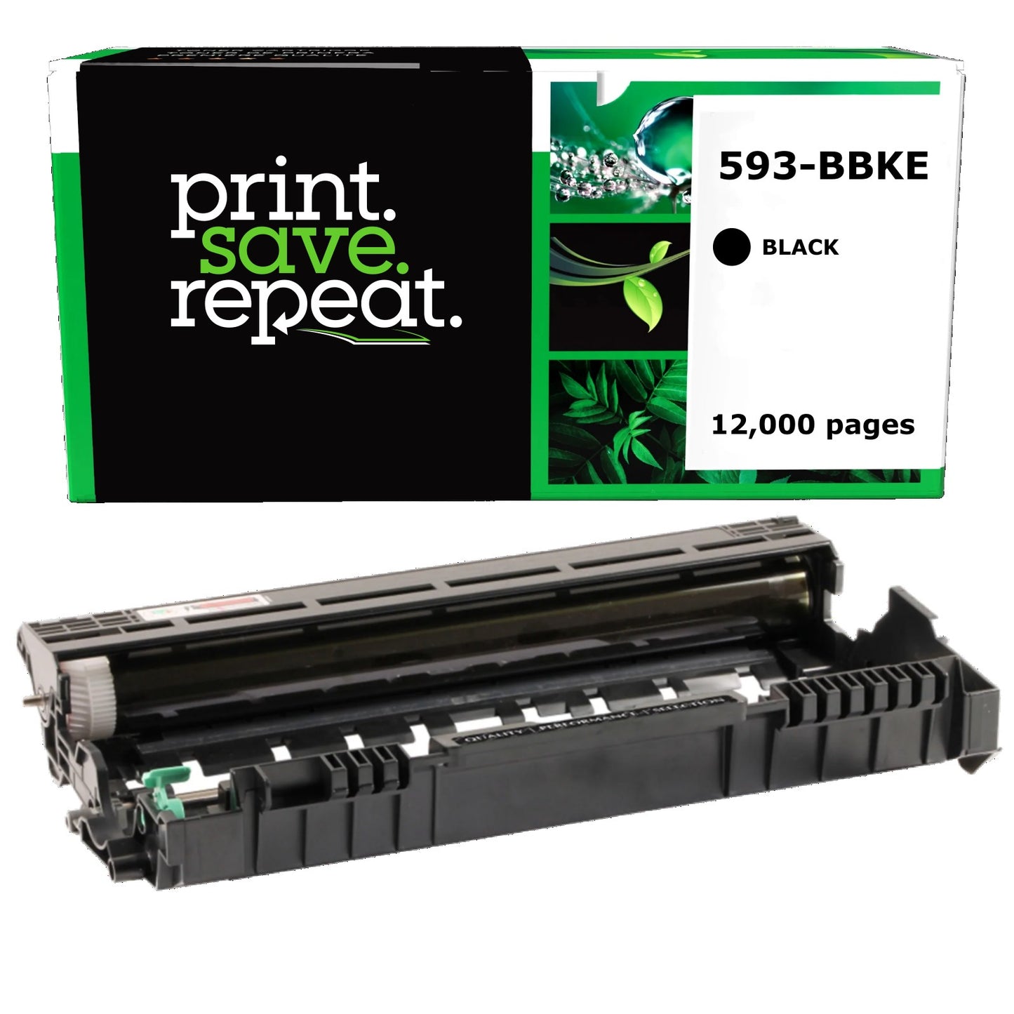Dell 593-BBKE Remanufactured Drum Unit [12,000 Pages]