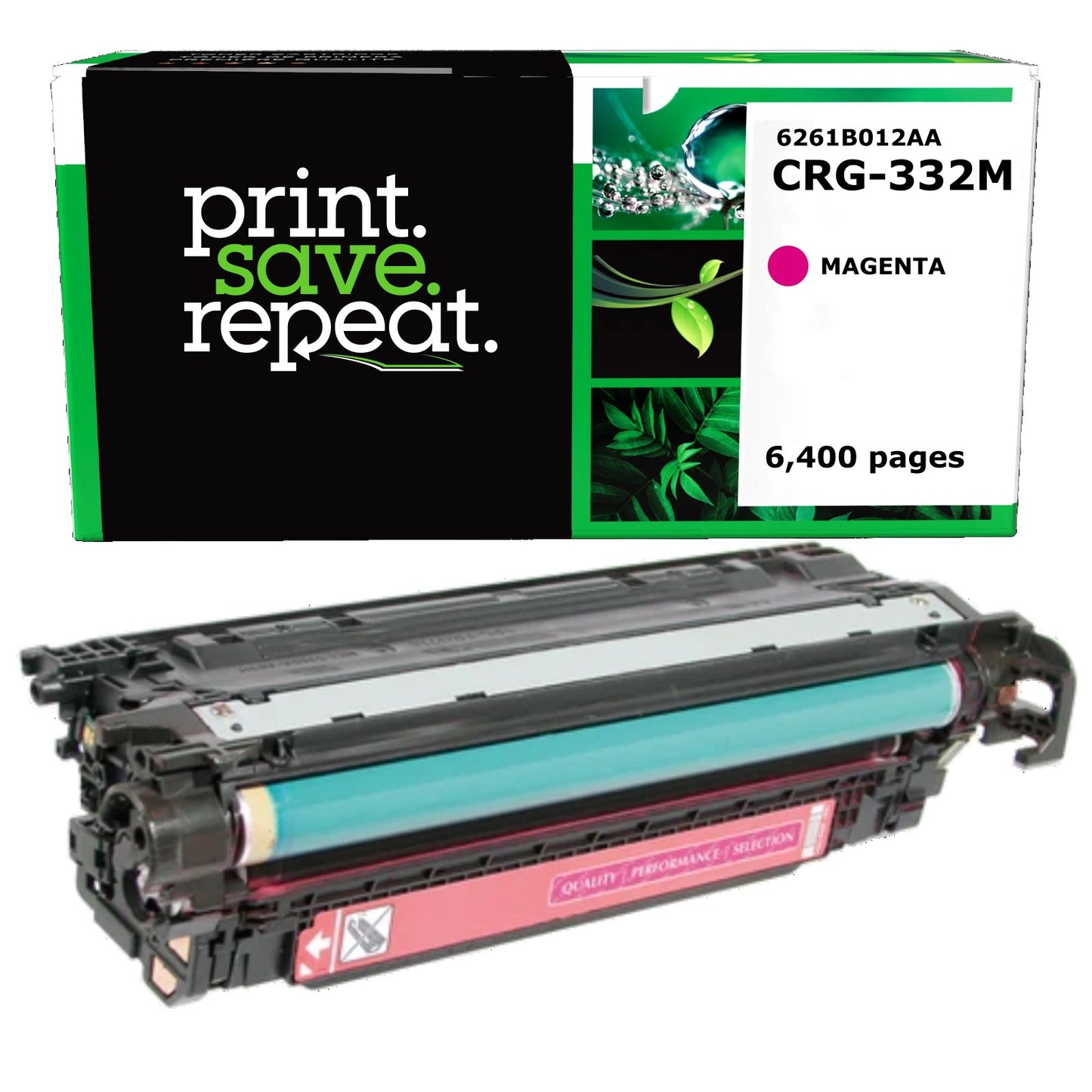 Canon CRG-332M Magenta Remanufactured Toner Cartridge [6,400 Pages]